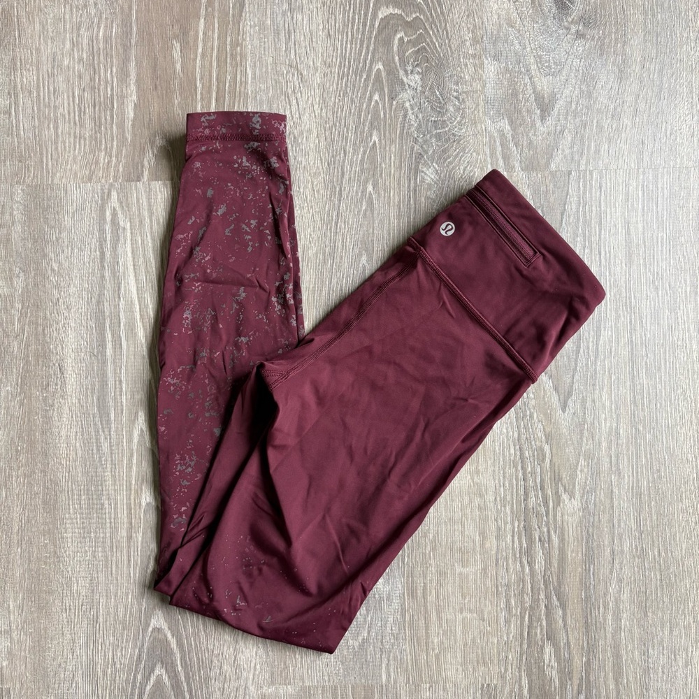 Lululemon Speed Wunder Mid-Rise Tight Leggings